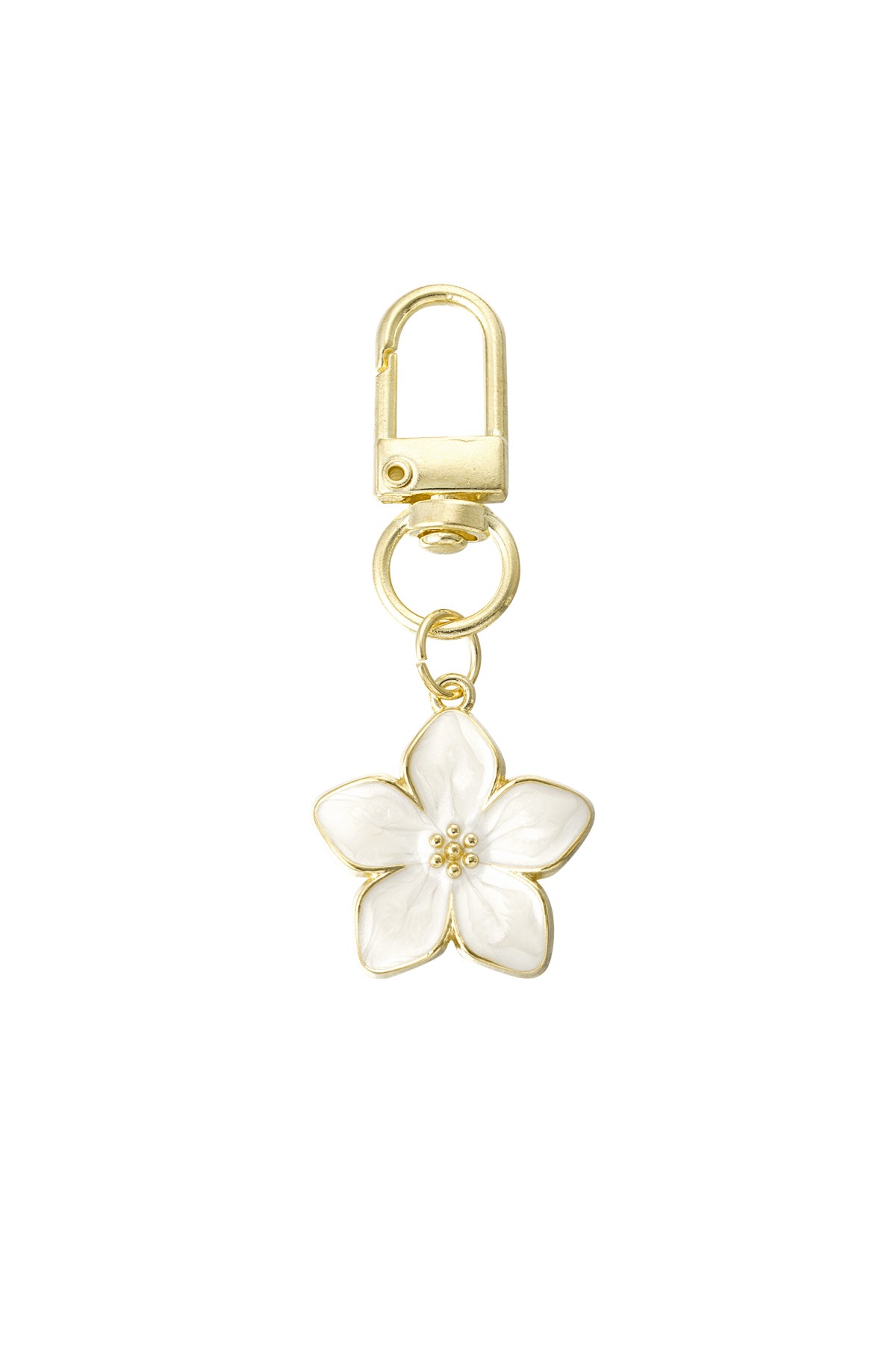 Bloom Bag Charm Pearl