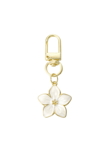 Bloom Bag Charm Pearl