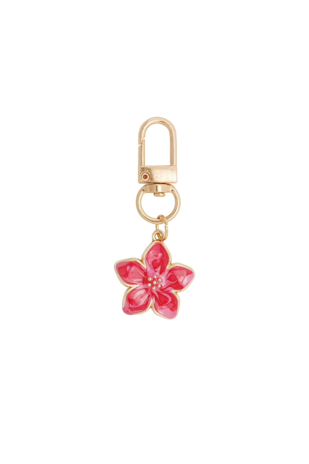 Bloom Bag Charm Pink